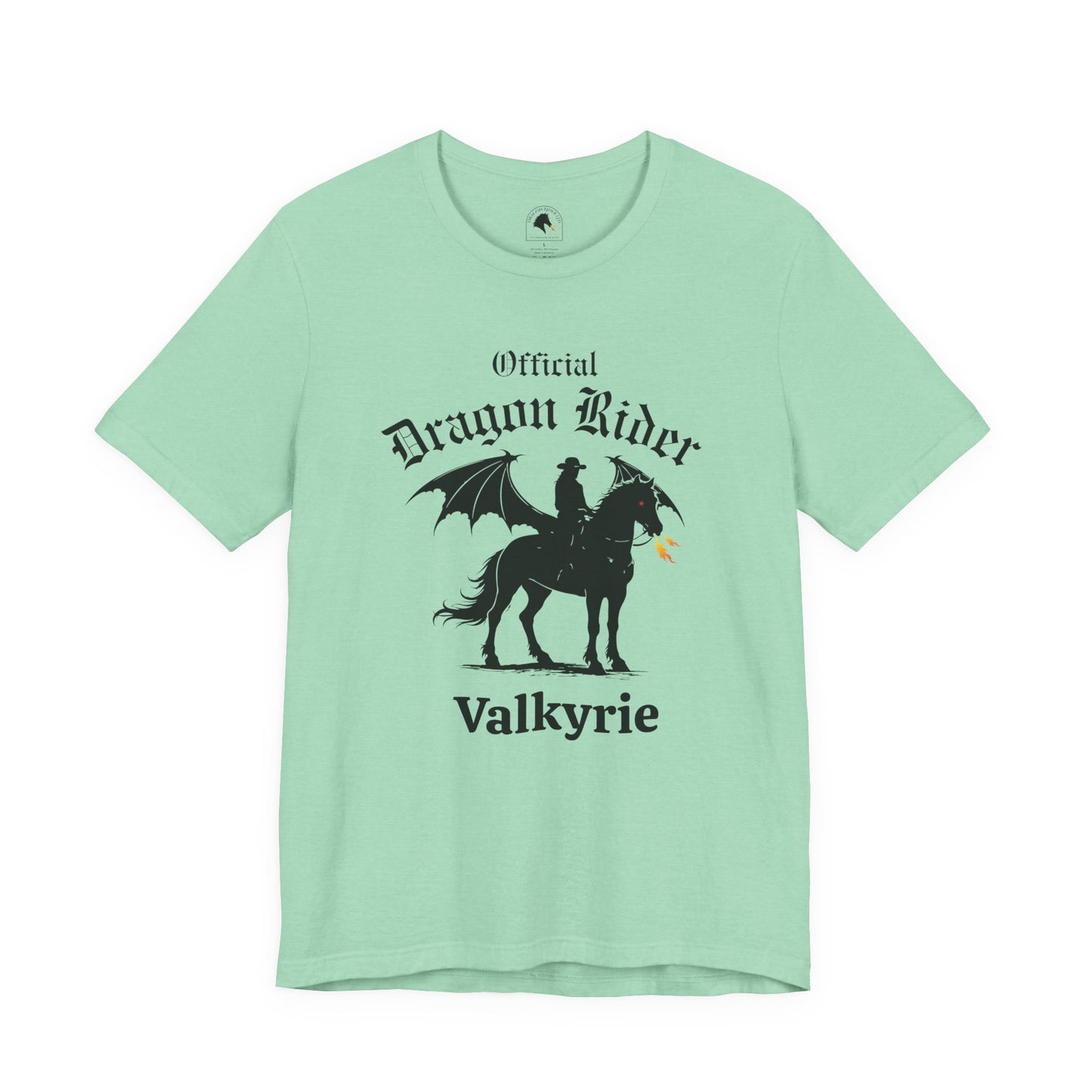 Personalized Western Dragon Rider Jersey Short Sleeve Tee