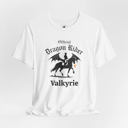 Personalized Dressage Dragon Rider Jersey Short Sleeve Tee