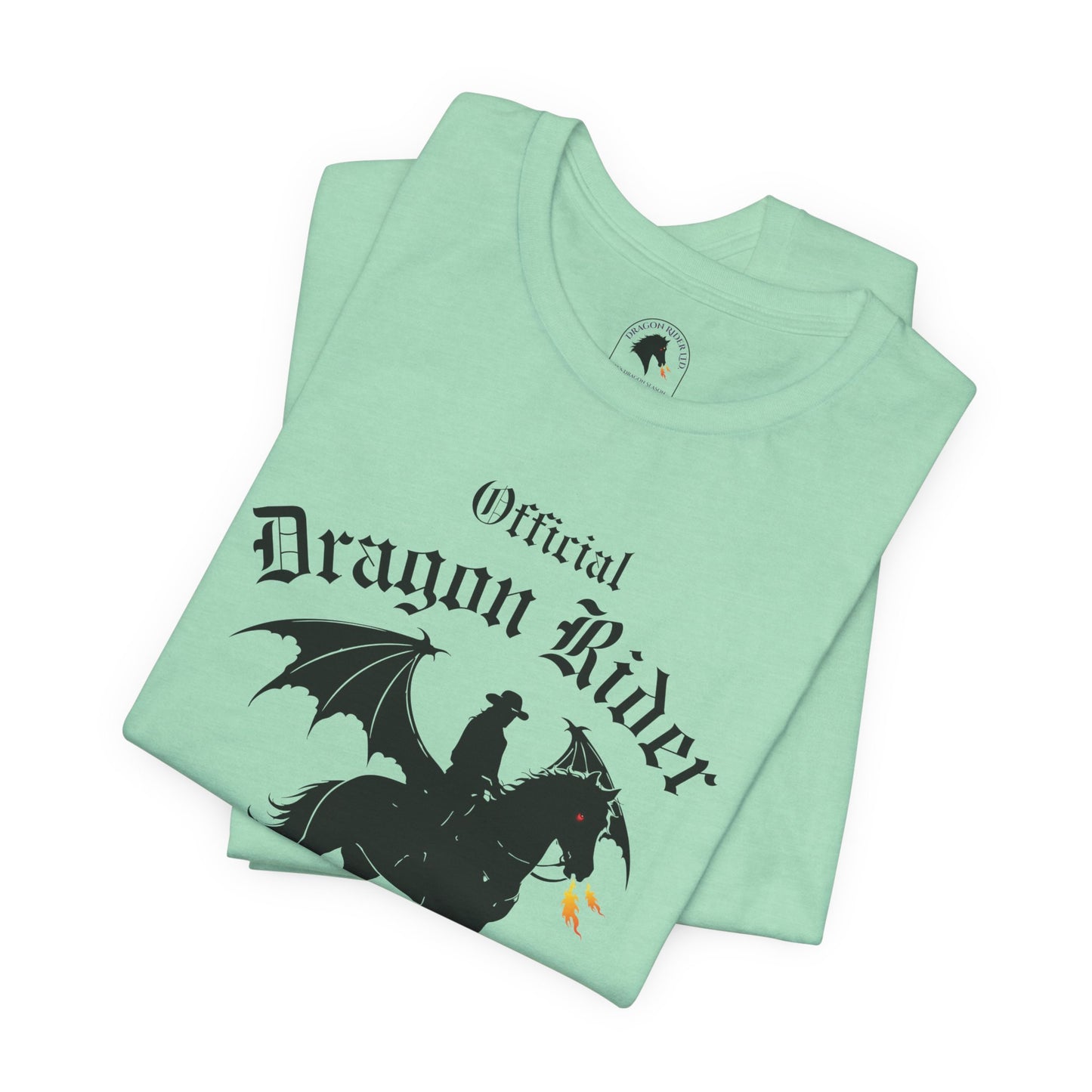 Personalized Western Dragon Rider Jersey Short Sleeve Tee