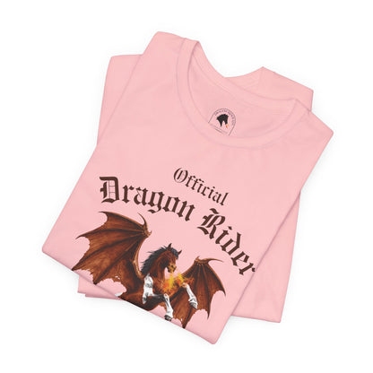 Personalized Bay & White Dragon Rider Jersey Short Sleeve Tee