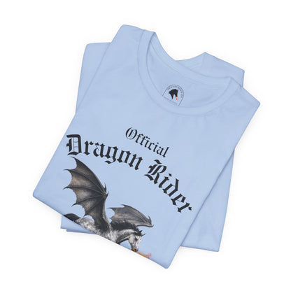 Personalized Gray Dragon Rider Jersey Short Sleeve Tee