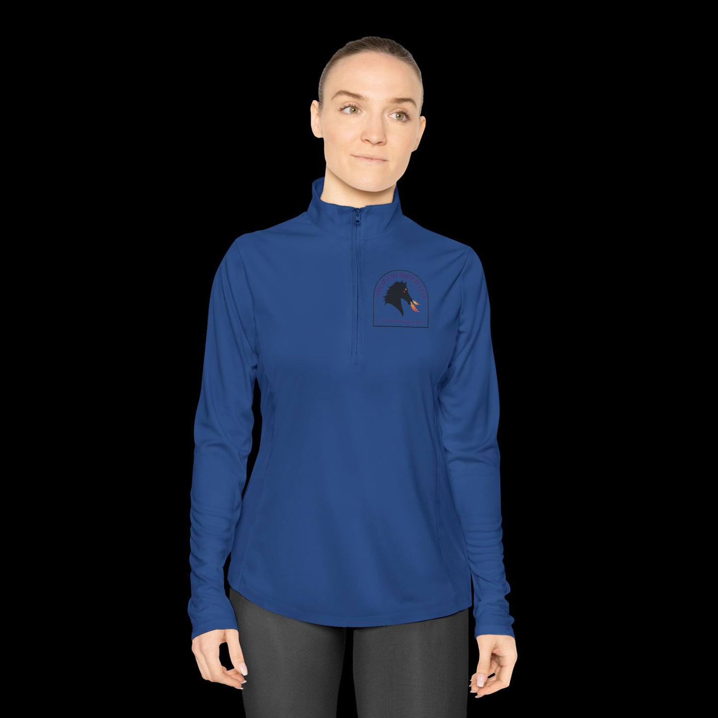 Ladies Quarter-Zip Pullover