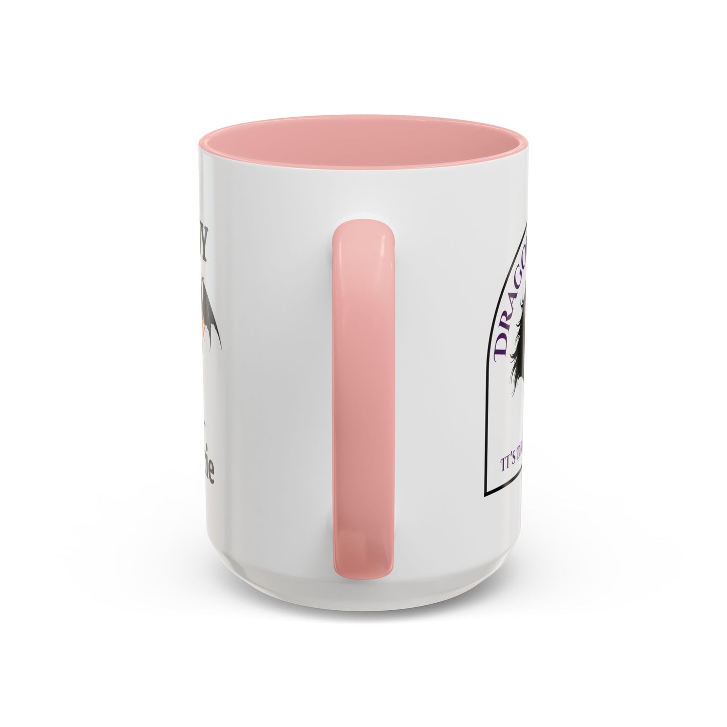 Personalized I Heart My Dragon Horse Accent Coffee Mug (15oz)