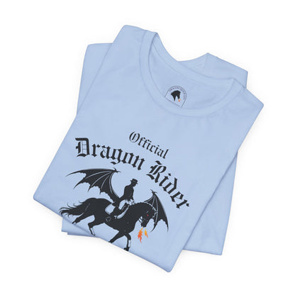 Personalized Dressage Dragon Rider Jersey Short Sleeve Tee