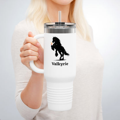 Personalized Name Dragon Horse Insulated 40oz Travel Mug