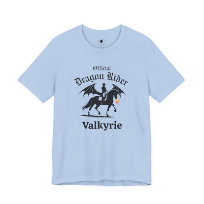 Personalized Dressage Dragon Rider Jersey Short Sleeve Tee