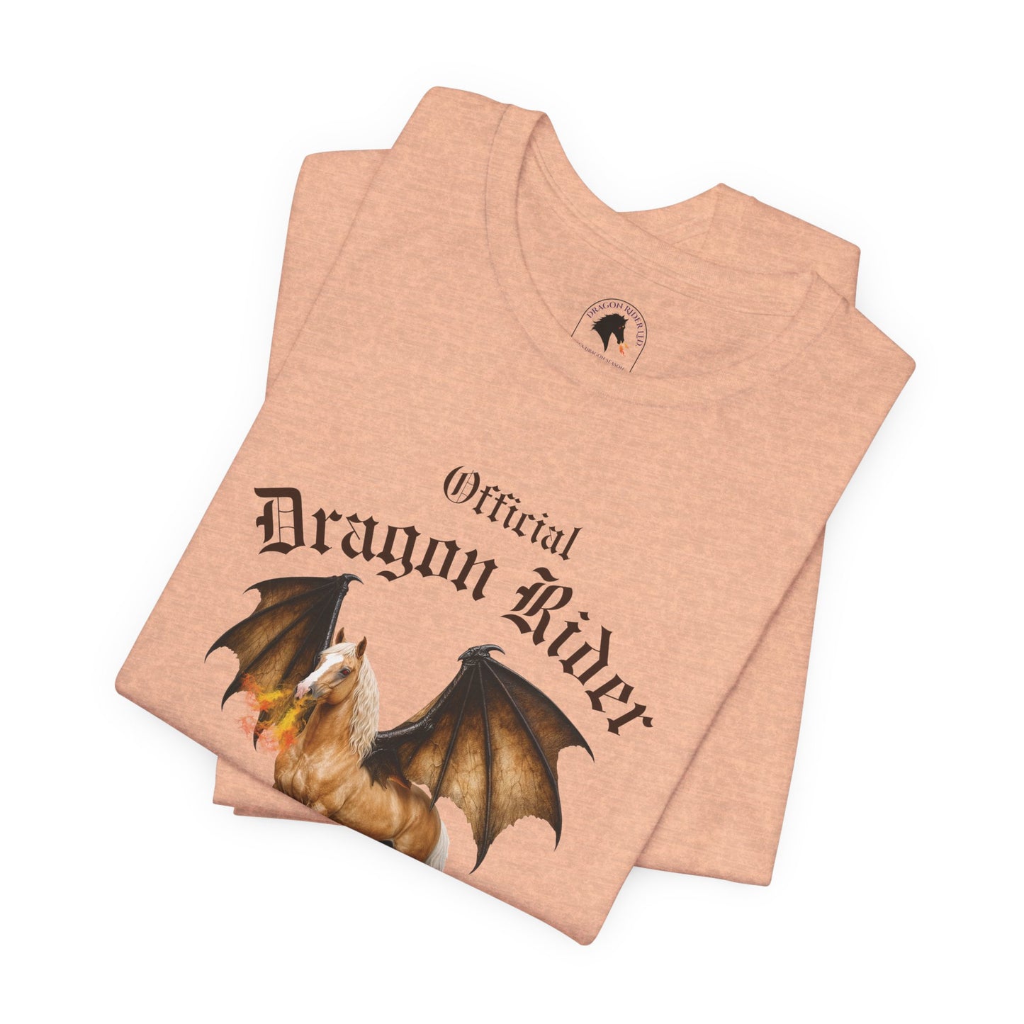 Personalized Palomino Dragon Rider Jersey Short Sleeve Tee