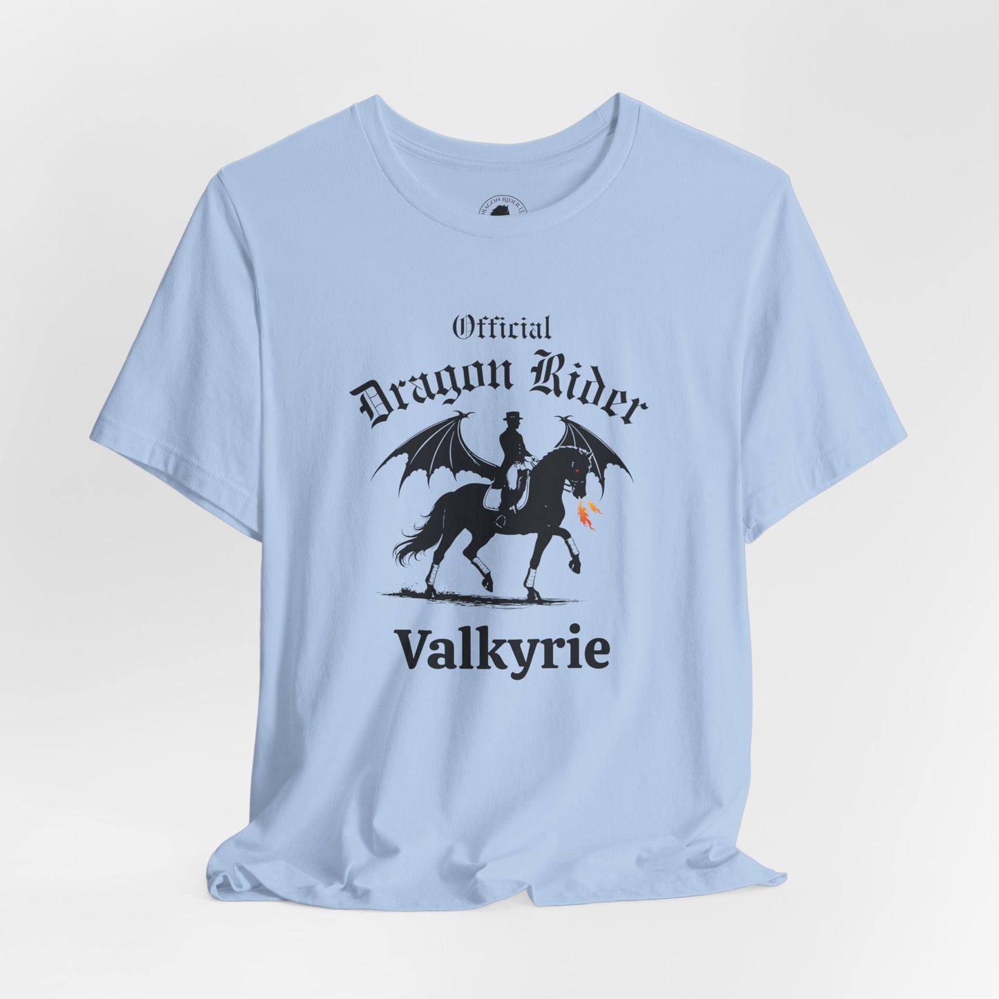Personalized Dressage Dragon Rider Jersey Short Sleeve Tee