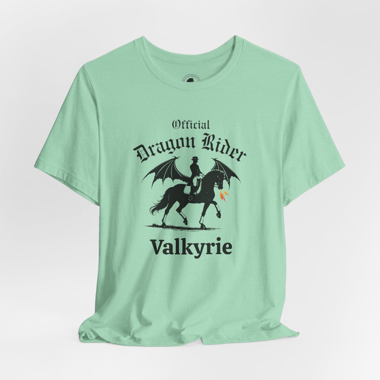 Personalized Dressage Dragon Rider Jersey Short Sleeve Tee