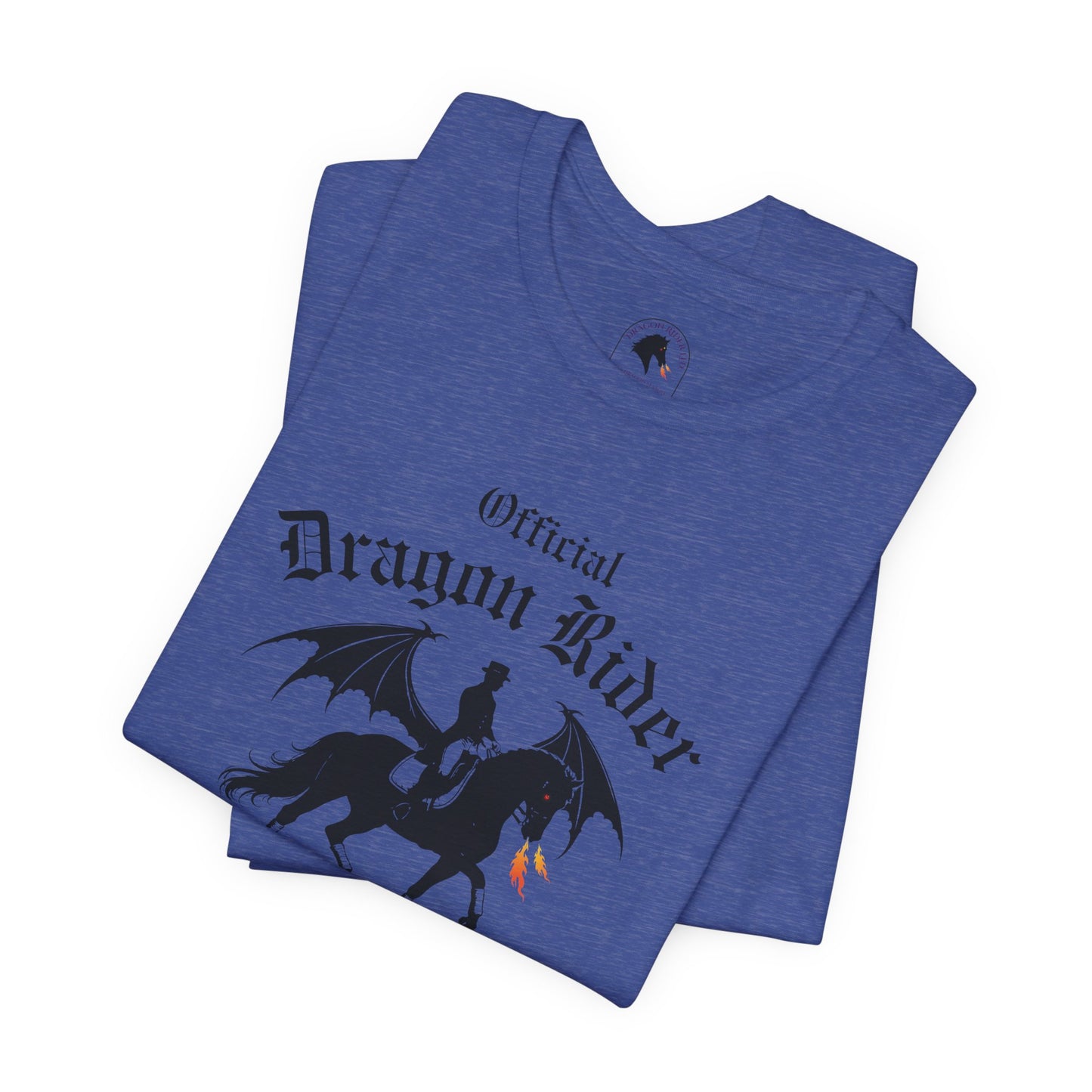 Personalized Dressage Dragon Rider Jersey Short Sleeve Tee