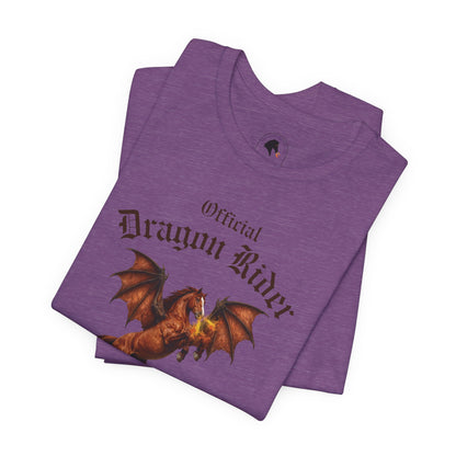 Personalized Chestnut Dragon Rider Jersey Short Sleeve Tee