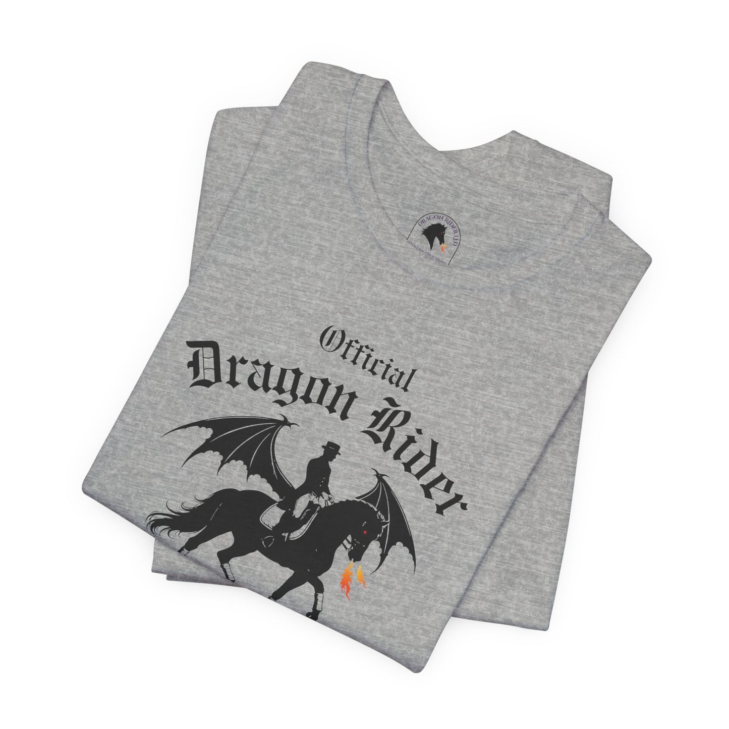 Personalized Dressage Dragon Rider Jersey Short Sleeve Tee