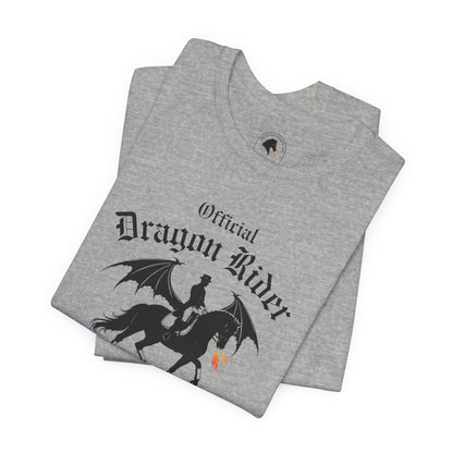 Personalized Dressage Dragon Rider Jersey Short Sleeve Tee