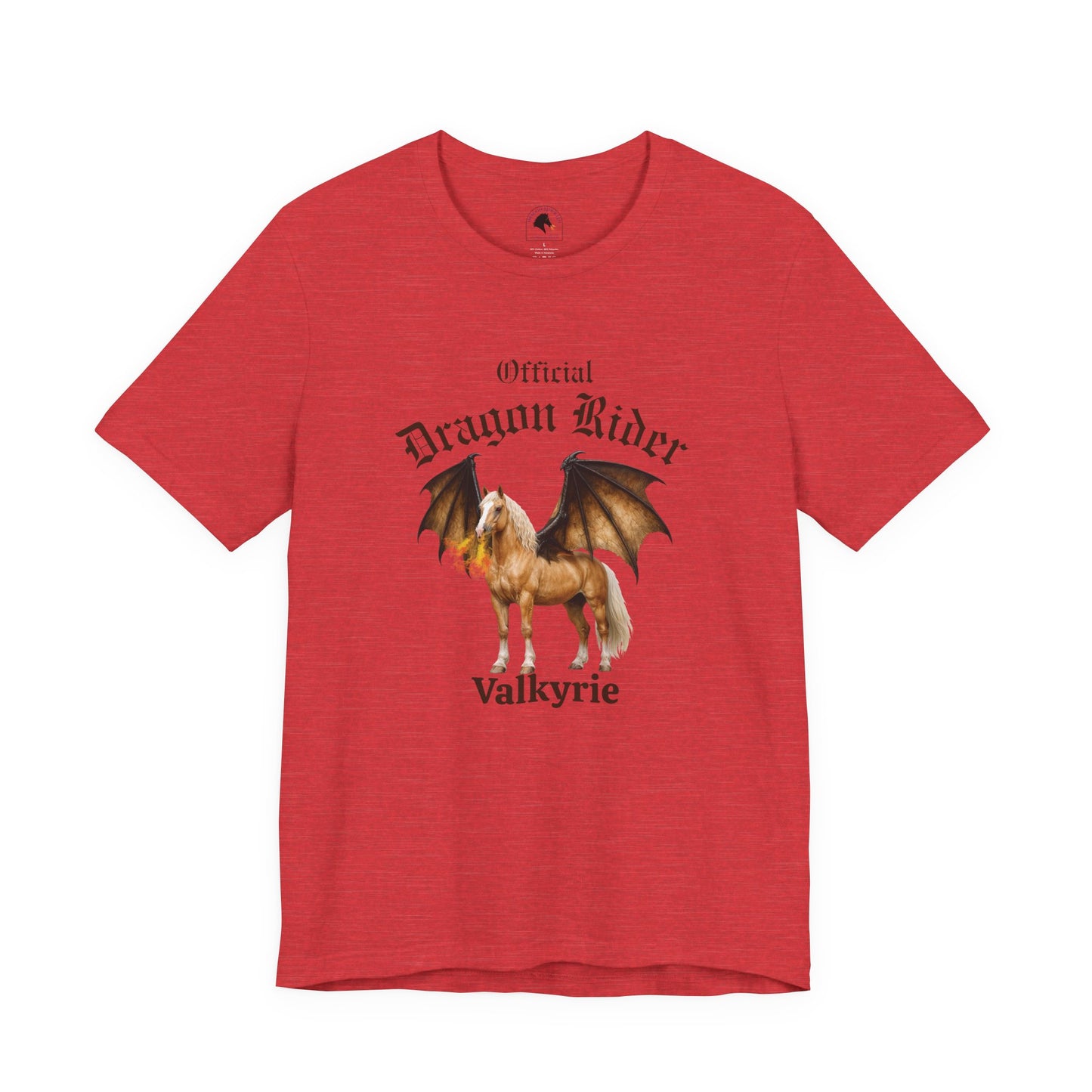 Personalized Palomino Dragon Rider Jersey Short Sleeve Tee