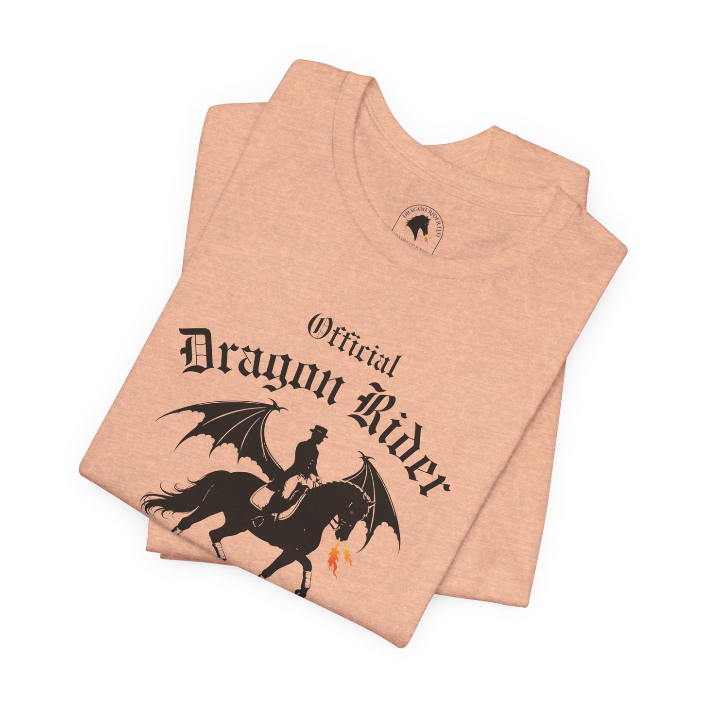 Personalized Dressage Dragon Rider Jersey Short Sleeve Tee