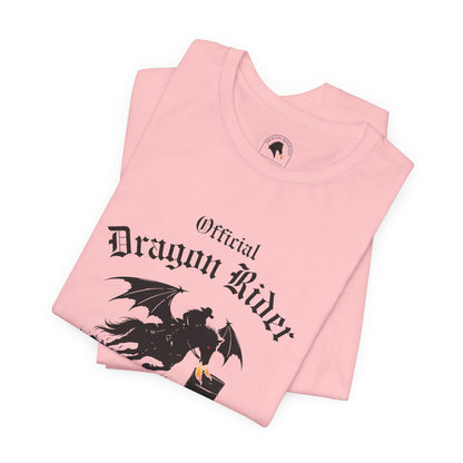 Personalized Barrel Racer Dragon Rider Jersey Short Sleeve Tee