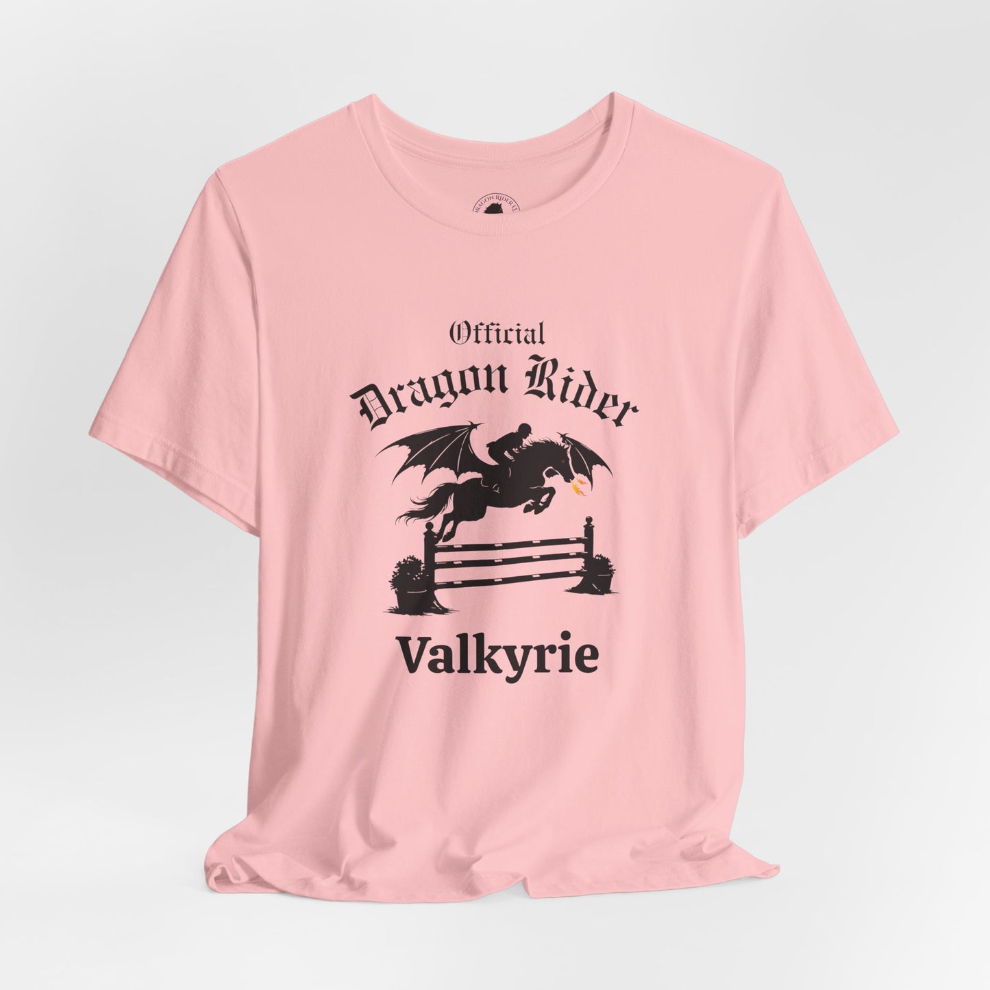 Personalized Jumper Official Dragon Rider Equestrian Fantasy Horse Lover Short Sleeve Tee