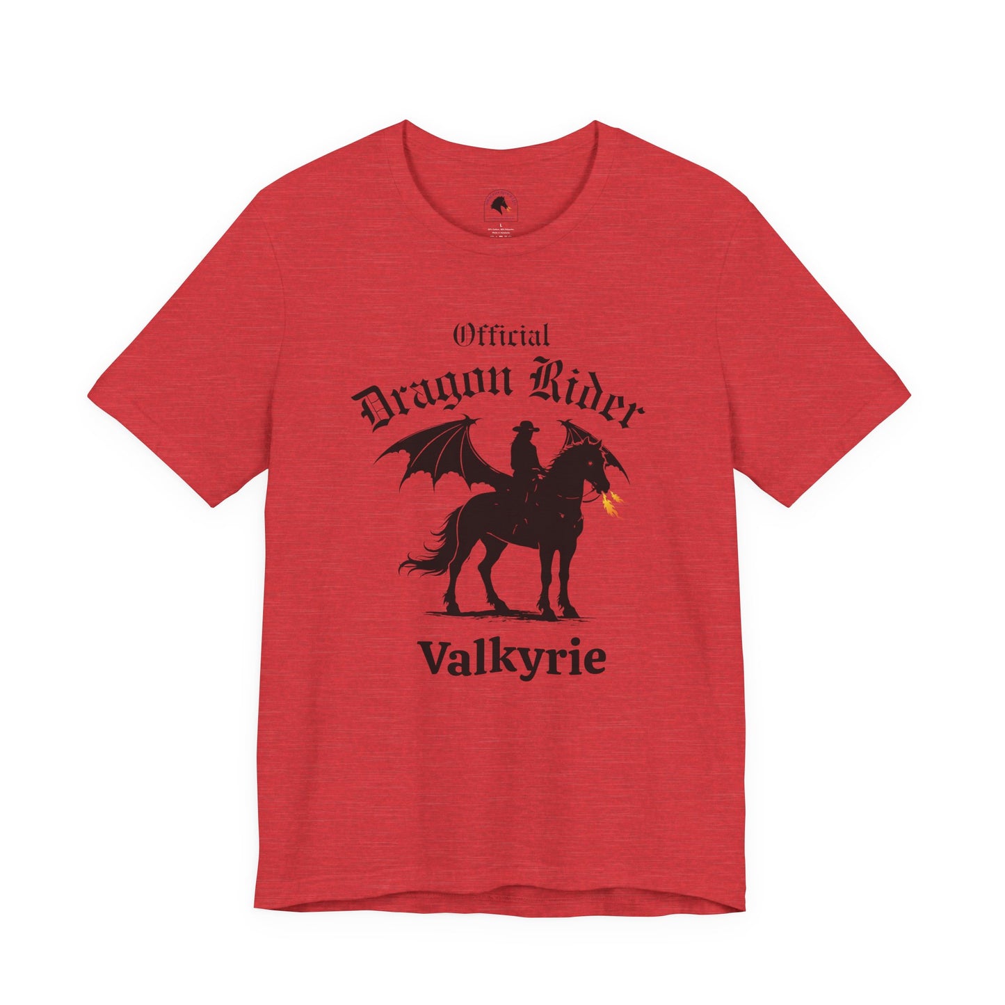 Personalized Western Dragon Rider Jersey Short Sleeve Tee