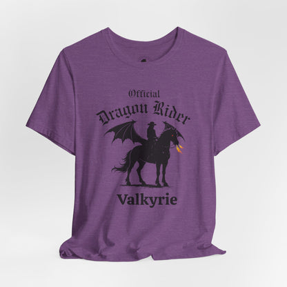 Personalized Western Dragon Rider Jersey Short Sleeve Tee