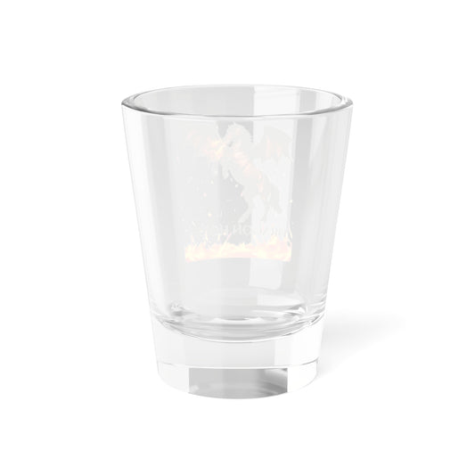 Bay Dragon Horse Shot Glass, 1.5oz