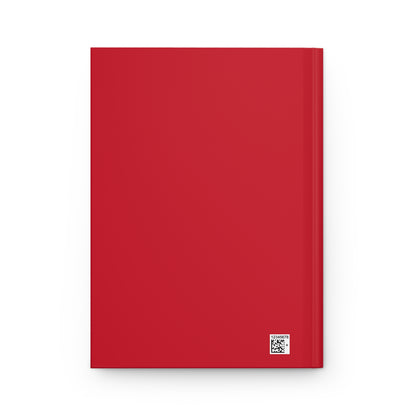 Personalized Hardcover Training Journal - Red
