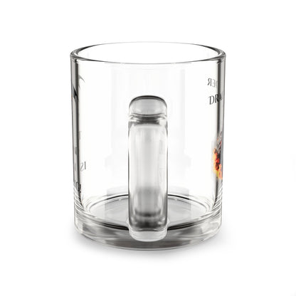 Dragon Rider Glass Mug, 10oz