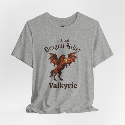 Personalized Chestnut Dragon Rider Jersey Short Sleeve Tee
