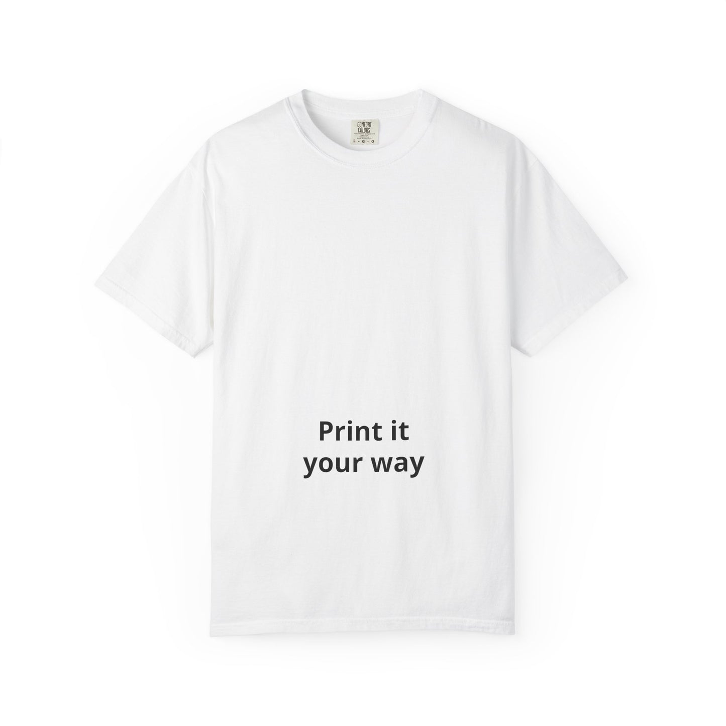 Unisex Garment-Dyed T-shirt