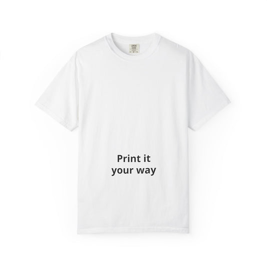 Unisex Garment-Dyed T-shirt