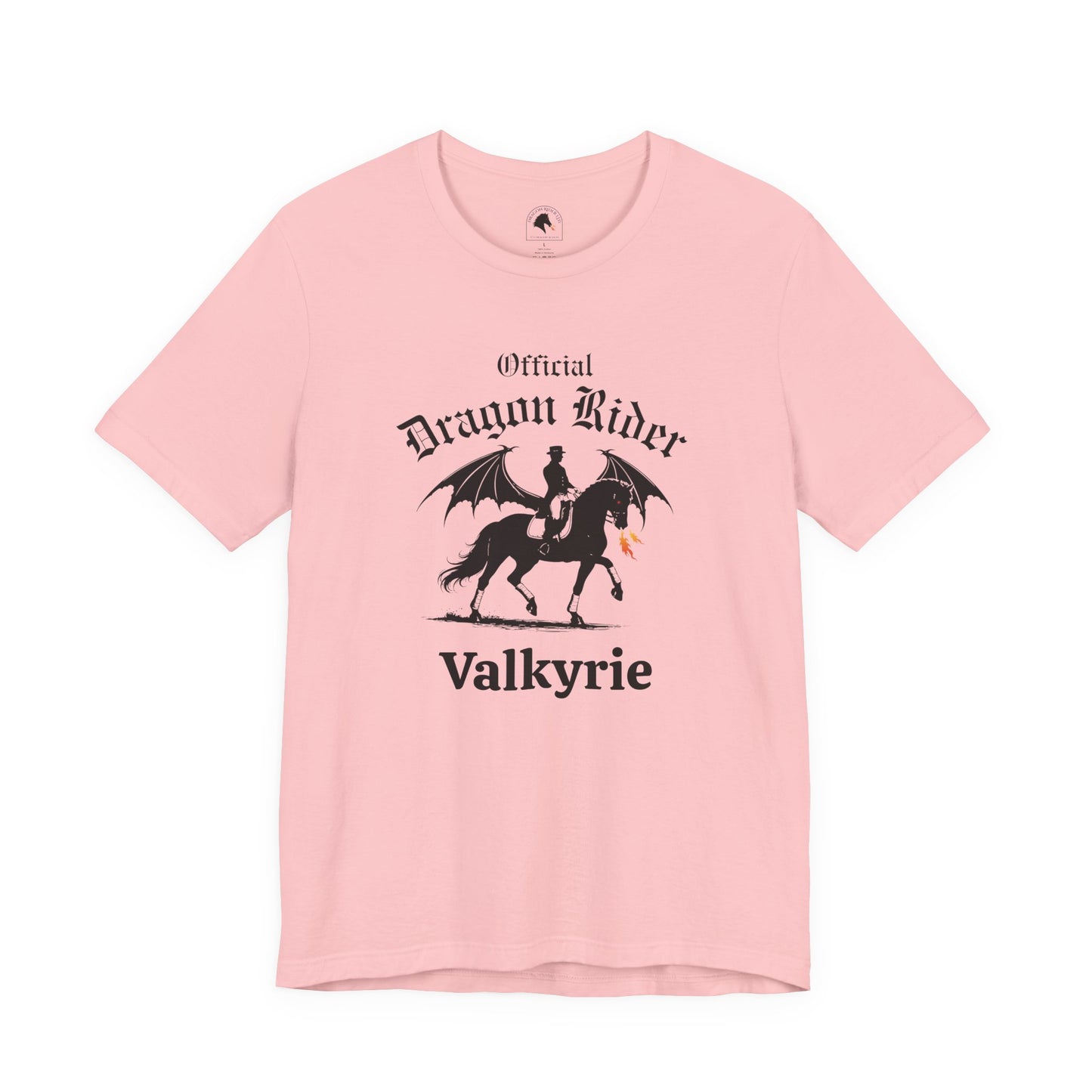 Personalized Dressage Dragon Rider Jersey Short Sleeve Tee
