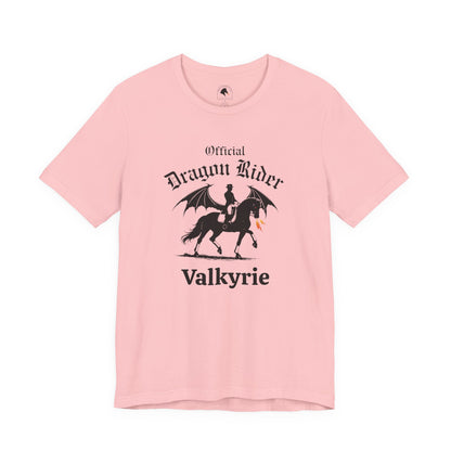 Personalized Dressage Dragon Rider Jersey Short Sleeve Tee