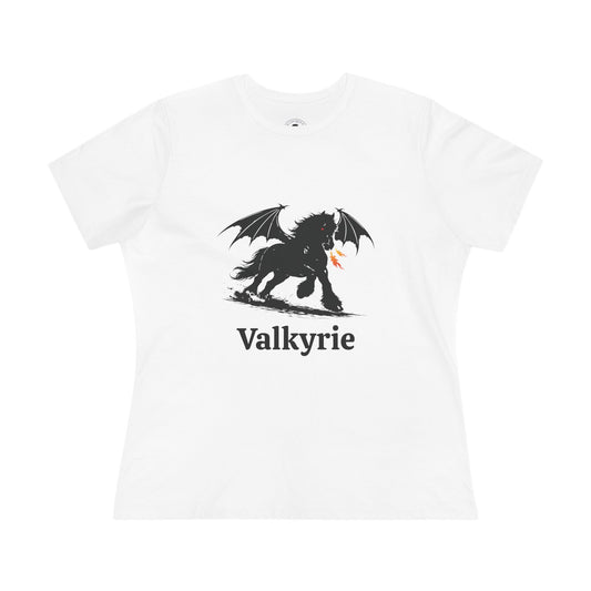 I Heart My Dragon Horse (D) Cotton Tee - Personalized with your horse's name!