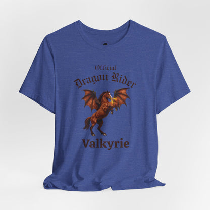 Personalized Chestnut Dragon Rider Jersey Short Sleeve Tee
