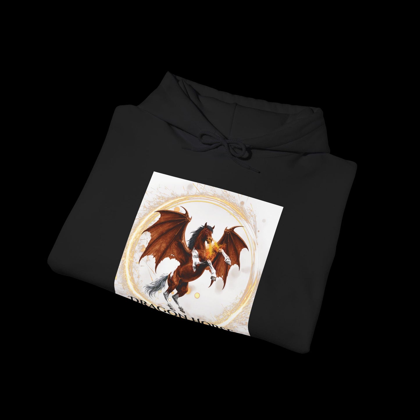 Bay & White Dragon Horse Heavy Blend™ Hooded Sweatshirt