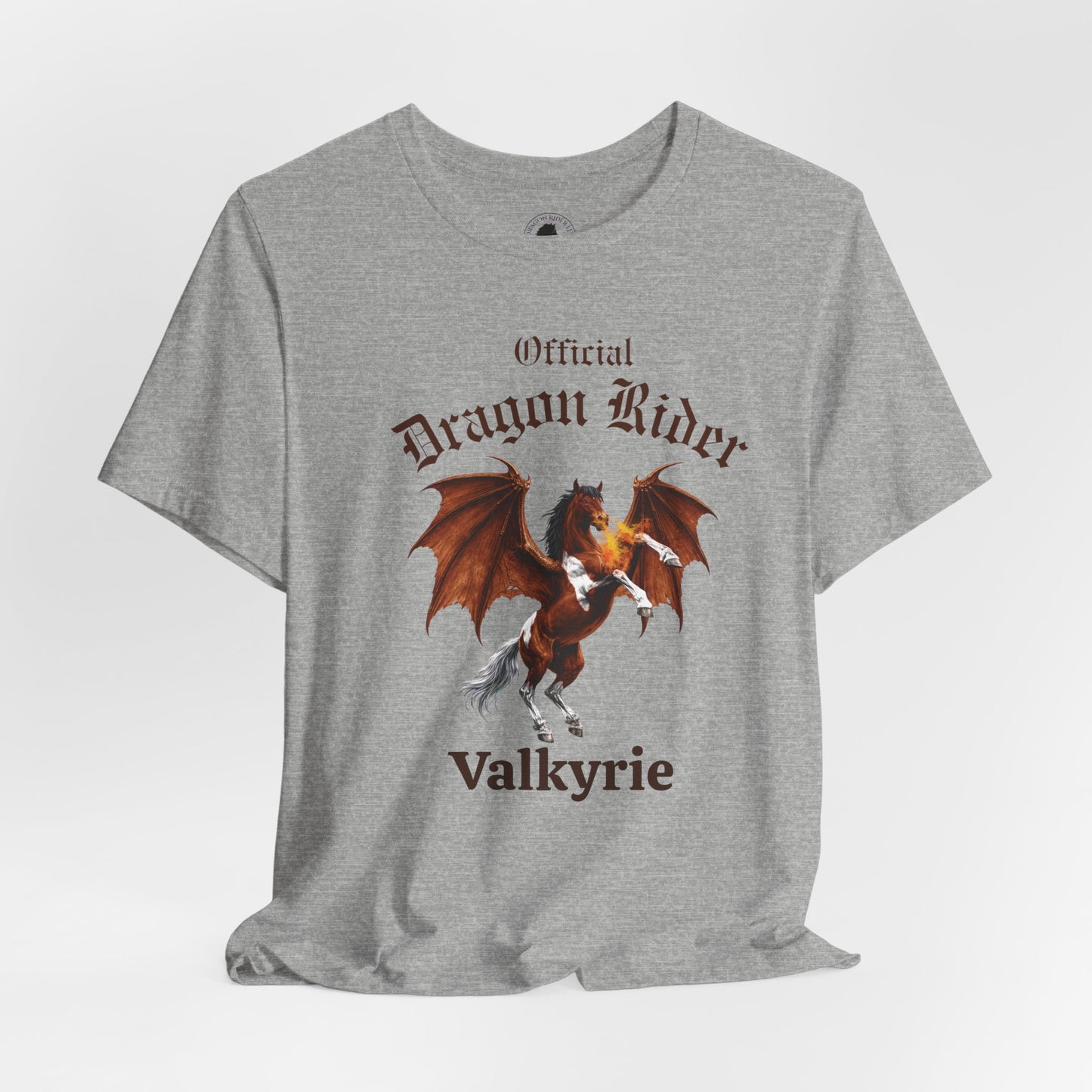Personalized Bay & White Dragon Rider Jersey Short Sleeve Tee