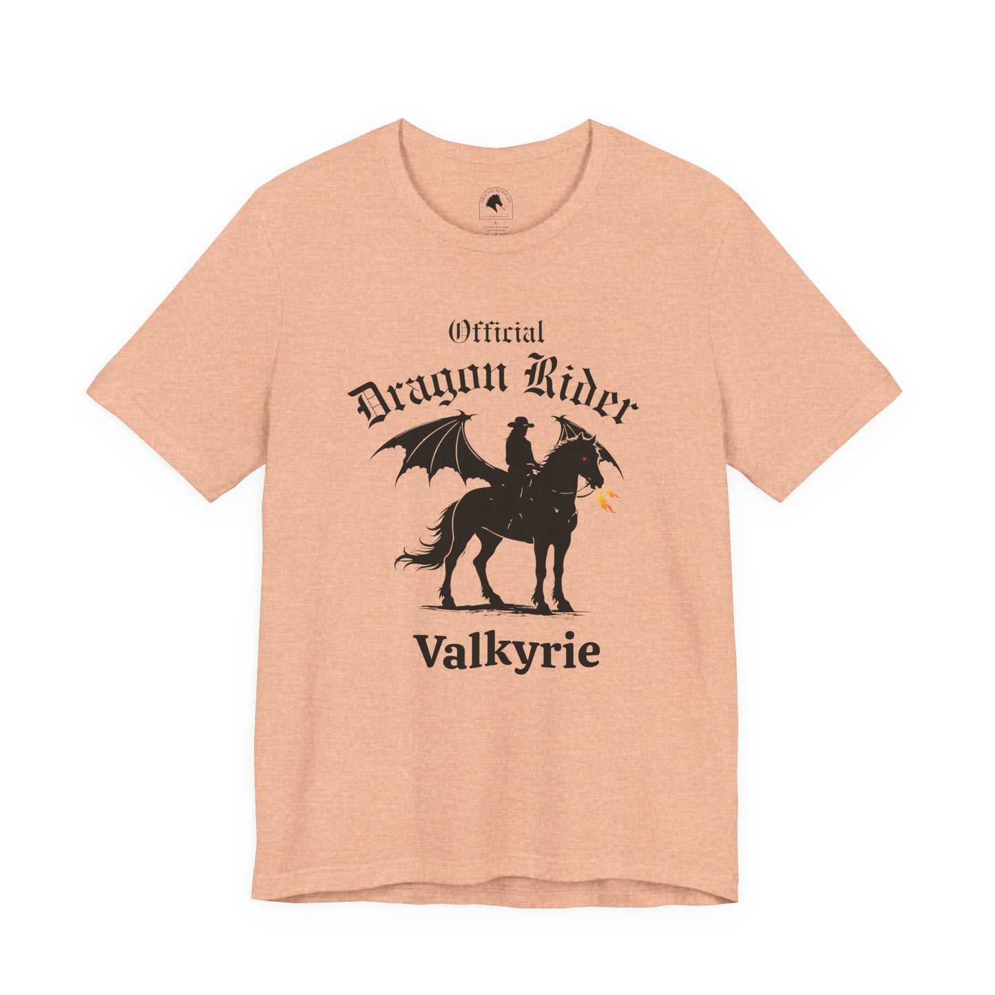 Personalized Western Dragon Rider Jersey Short Sleeve Tee