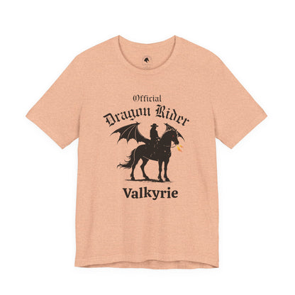 Personalized Western Dragon Rider Jersey Short Sleeve Tee