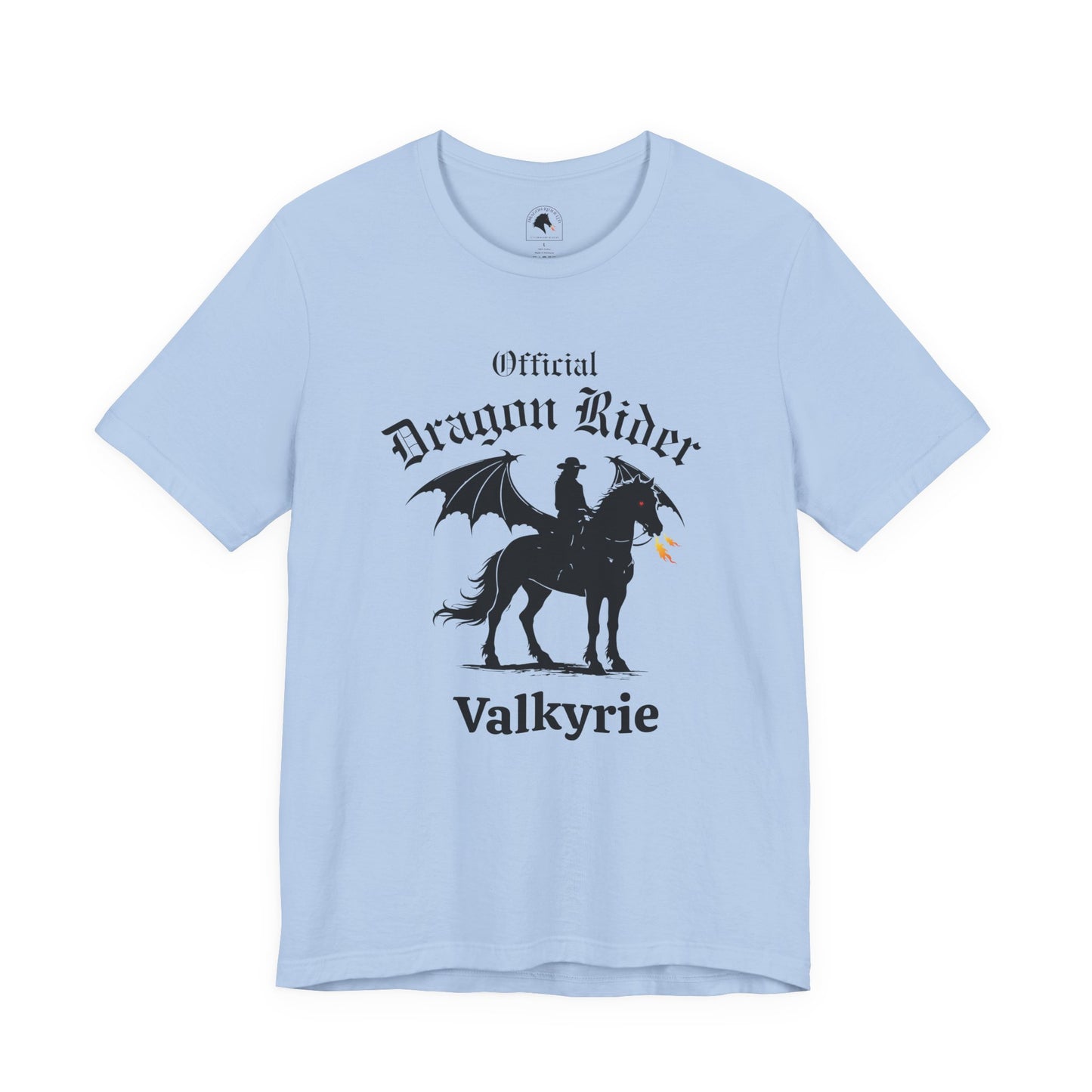 Personalized Western Dragon Rider Jersey Short Sleeve Tee