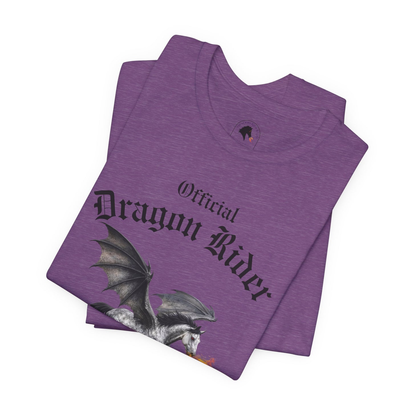 Personalized Gray Dragon Rider Jersey Short Sleeve Tee