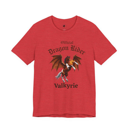 Personalized Bay & White Dragon Rider Jersey Short Sleeve Tee