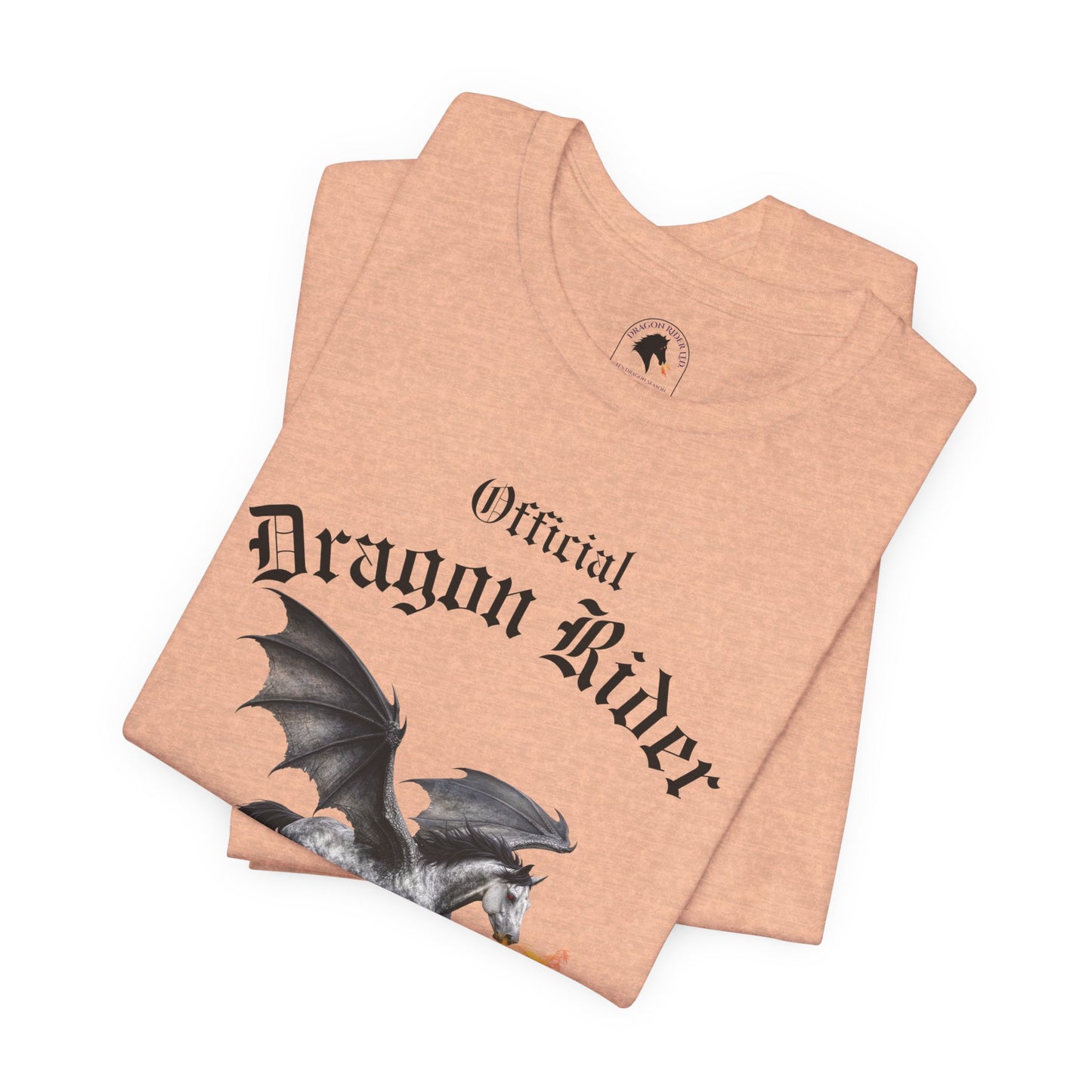 Personalized Gray Dragon Rider Jersey Short Sleeve Tee