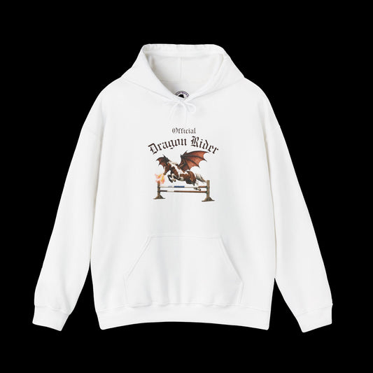 Chestnut & White Official Dragon Rider Heavy Blend™ Hooded Sweatshirt