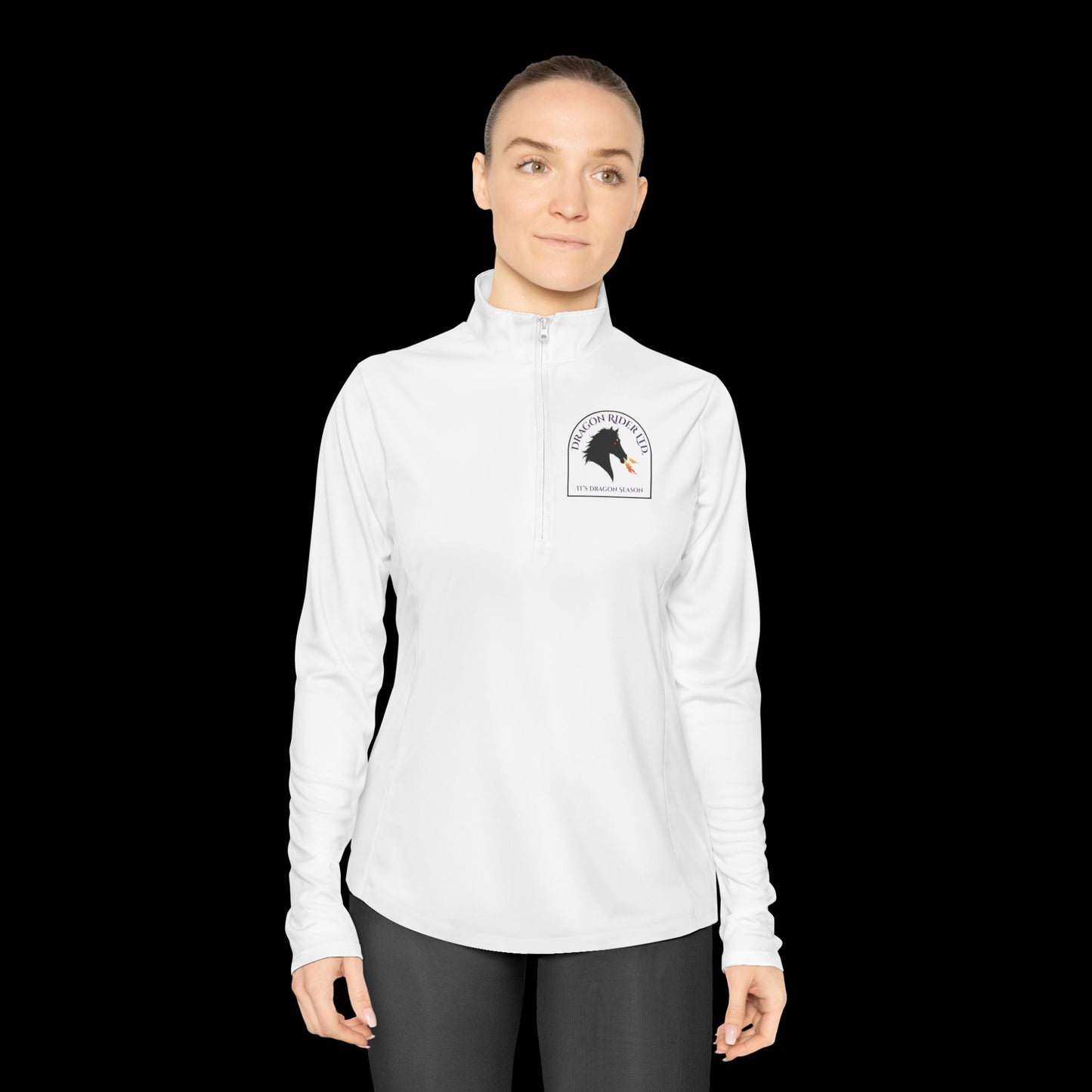 Ladies Quarter-Zip Pullover