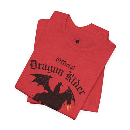 Personalized Western Dragon Rider Jersey Short Sleeve Tee