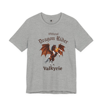 Personalized Bay & White Dragon Rider Jersey Short Sleeve Tee