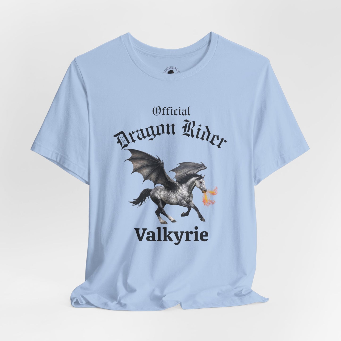 Personalized Gray Dragon Rider Jersey Short Sleeve Tee