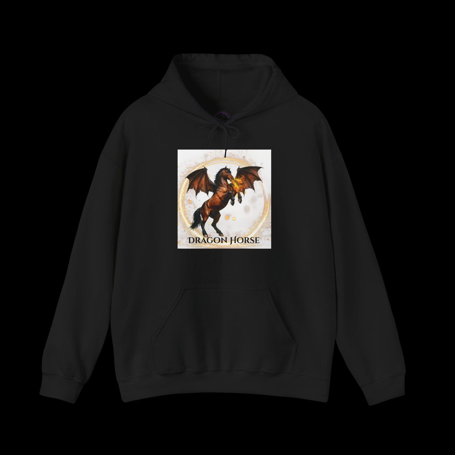 Bay Dragon Horse Heavy Blend™ Hooded Sweatshirt