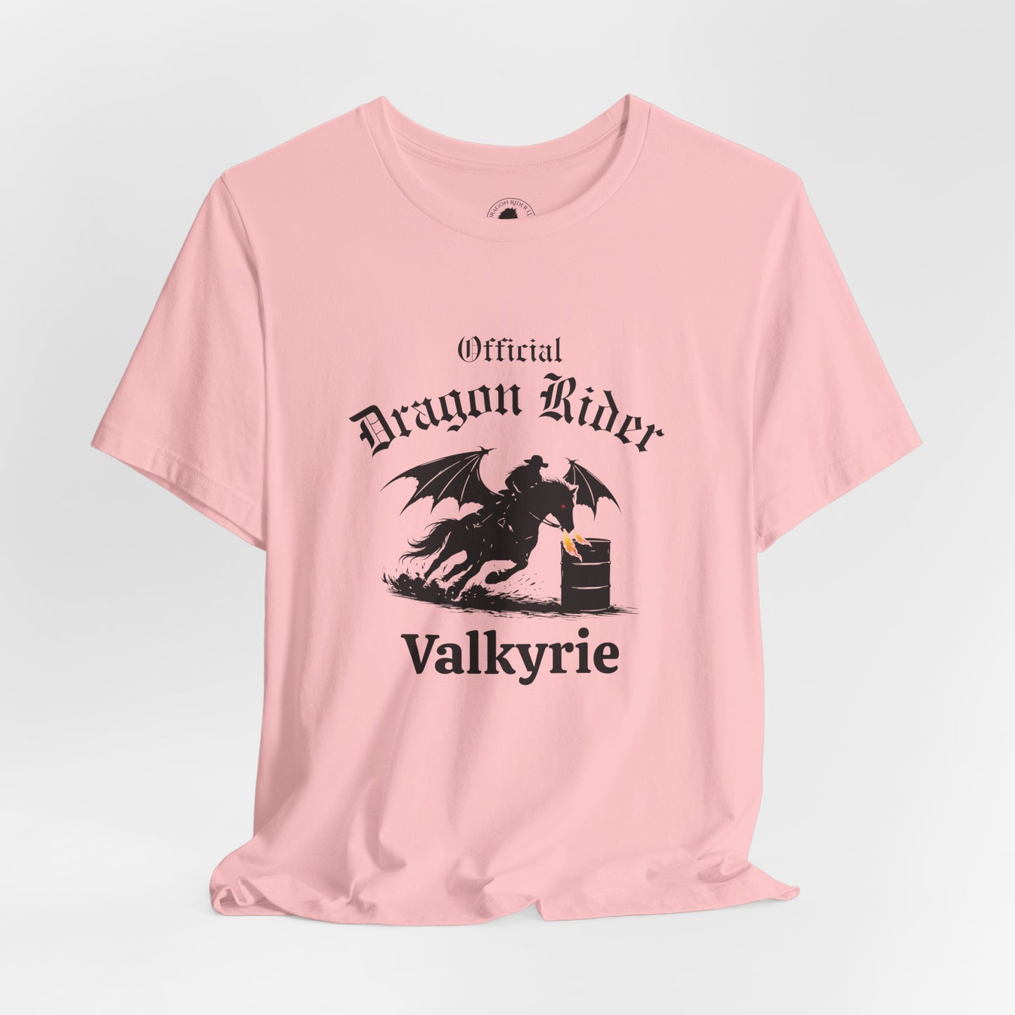 Personalized Barrel Racer Dragon Rider Jersey Short Sleeve Tee