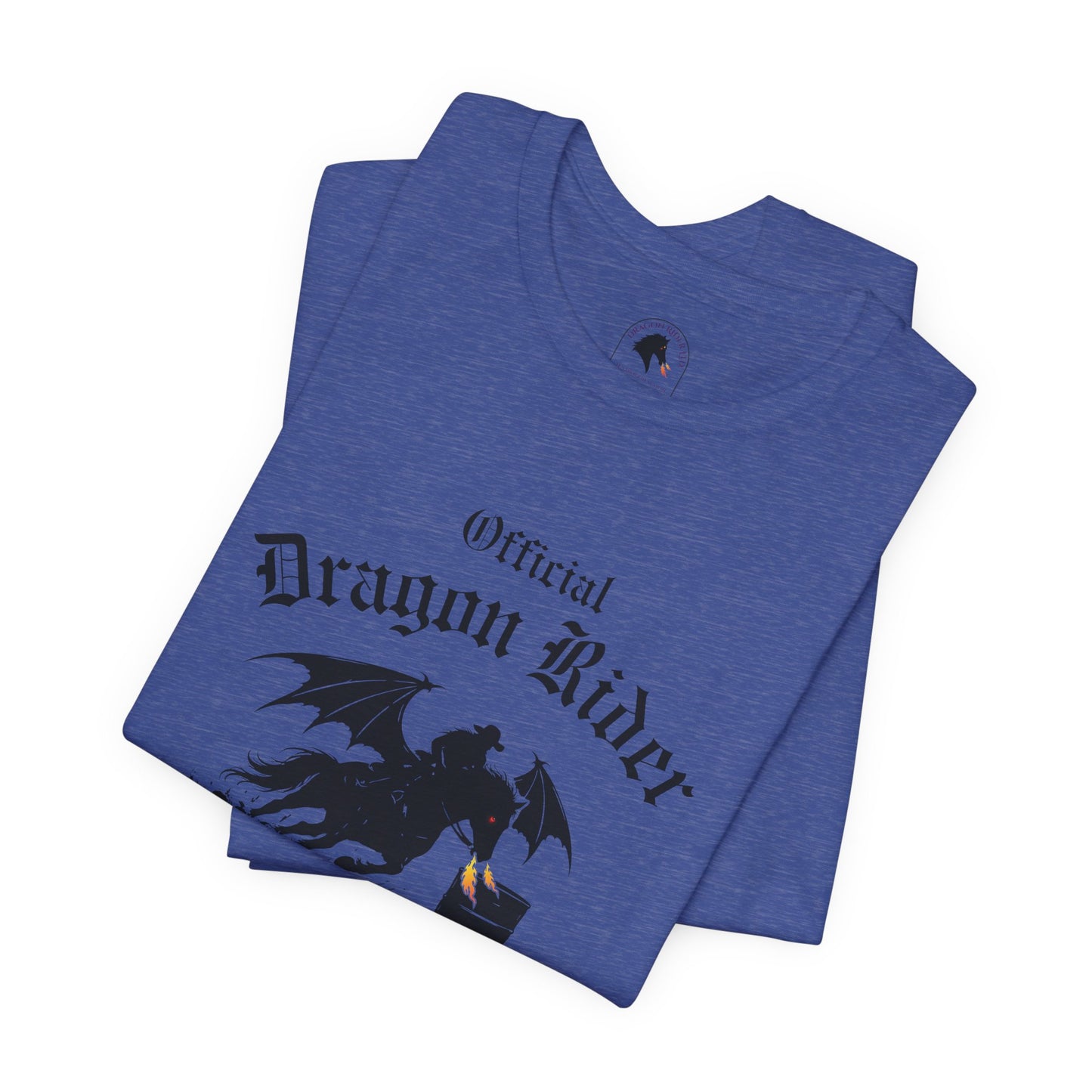 Personalized Barrel Racer Dragon Rider Jersey Short Sleeve Tee