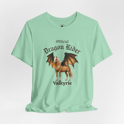 Personalized Palomino Dragon Rider Jersey Short Sleeve Tee
